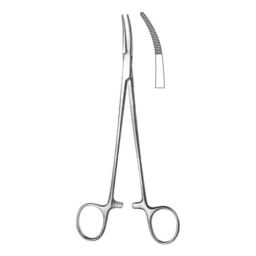 Schindt Tonsil Haemostatic And Abscess Holding Forceps, 19cm