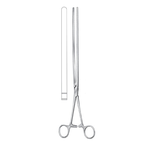 Scudder Intestinal Clamp Forceps, 33cm