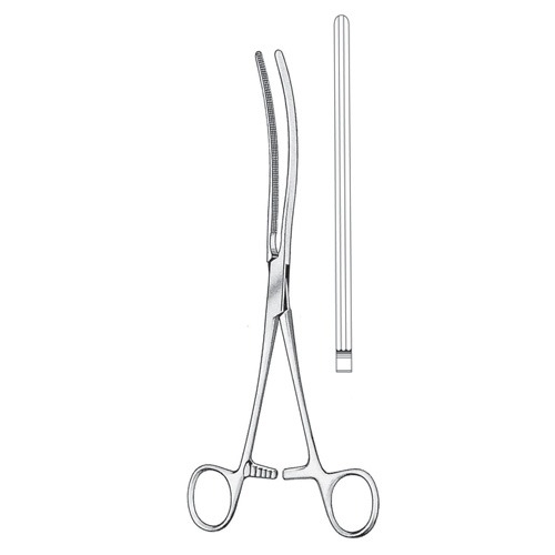 Kocher Intestinal Clamp Forceps, Straight, 25cm