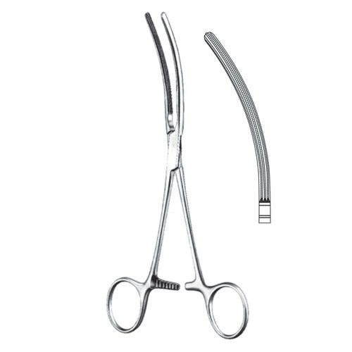 Doyen-Atrauma Intestinal And Stomach Clamps, Curved, 18cm