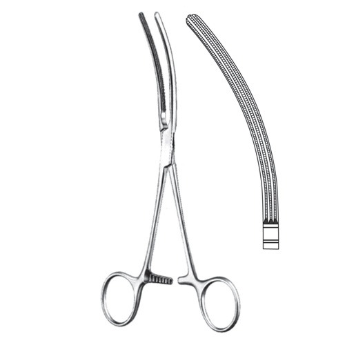 Doyen-Atrauma Intestinal And Stomach Clamps, Curved, 23cm