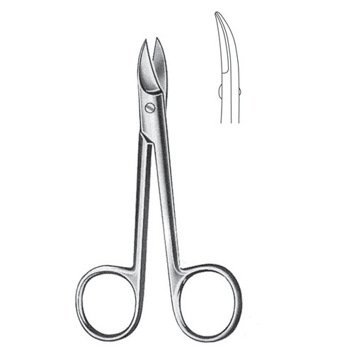 Beebee Ligature Scissors, Blunt, Cvd, 10cm