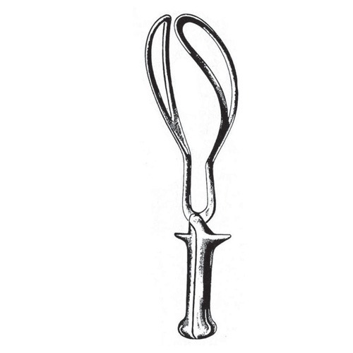 De-Lee Obstetrical Forceps, 36cm