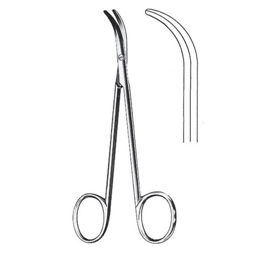 Fomon Dissecting Scissors, 13.5cm