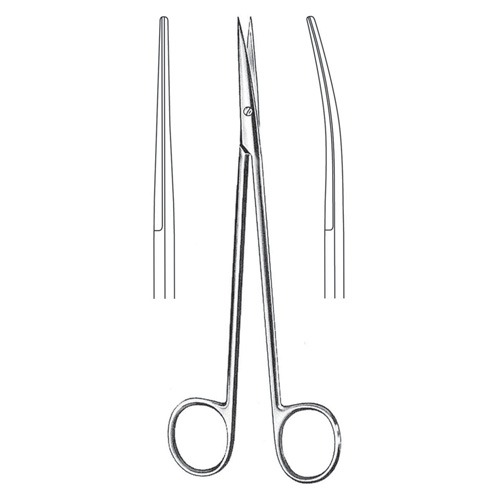 Metzenbaum-Nelson Dissecting Scissors, Str, S/S, 23cm