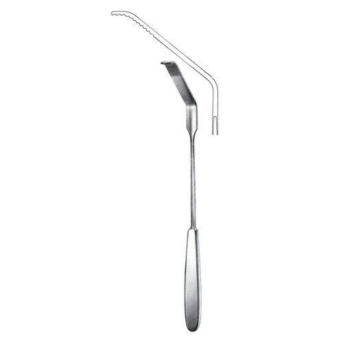 Zenker Retractor, 75x12mm, 21cm