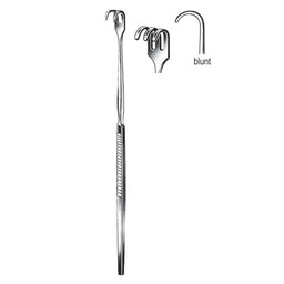 [RI-156-03] Retractor, Blunt, 3 Prongs, 16cm