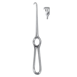 [RI-222-03] Volkmann Retractor, 3 Prongs, Blunt, 21.5cm