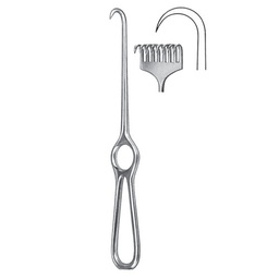 [RI-232-08] Kocher Retractor, 8 Prongs, Sharp, 22cm