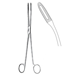 [RH-140-20] Maier Cotton Swab Forceps, Box Joint, Cvd, 20cm