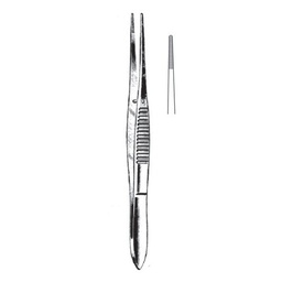 [RF-280-01] Micro Dressing Forceps, Plain, Str, 12cm