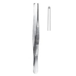 [RF-160-25] Tissue Forceps, Regular, 1x2 Teeth, 25cm