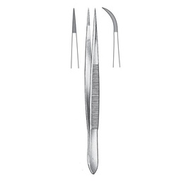 [RF-290-11] Micro Forceps, Serrated, Cvd, 11.5cm