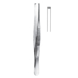 [RF-164-25] Tissue Forceps, Regular, 3x4 Teeth, 25cm