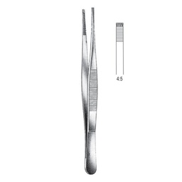 [RF-184-15] Adlerkreutz Tissue Forceps, 4x5 Teeth, 15cm