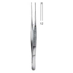 [RF-226-25] Potts-Smith Tissue Forceps, 1x2 Teeth, 25cm