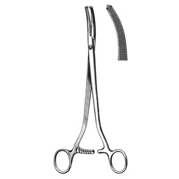 [RG-494-23] Wertheim Hysterectomy Forceps, Screw Joint, 23cm