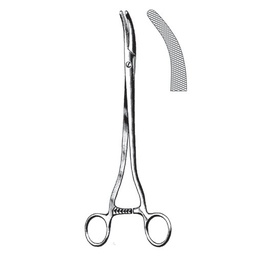 [RG-504-25] Wertheim Hysterectomy Forceps, Screw Joint, 25cm