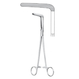 [RG-508-21] Wertheim Cullen Hysterectomy Forceps, Box Joint, 21.5cm