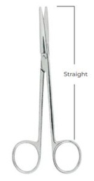 [RDB-250-14] Metzenbaum Dissecting Scissors Straight Fig. 1 ( 14.5cm)