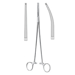 [RG-332-24] Bangolea Artery Forceps, 1x2 Teeth Cvd, 24cm