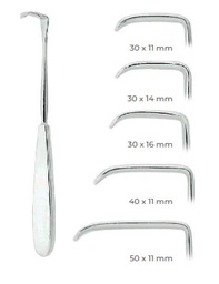 [RDF-291-01] Retractors (Langenbeck 21cm) mm. 30x11