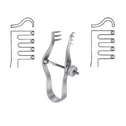 [RJ-122-07] Finsen Self Retaining Retractor, Blunt, 7cm