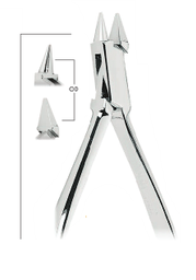 [RDJ-456-31] Bird Beak Angle Pliers up to 0.7mm