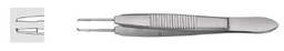 [RAI-190-08] Munich Model Suturing Forceps Straight, Conical with Tying platform 0.35 mm