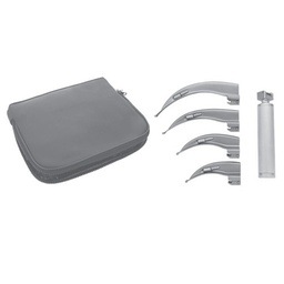 [RB-180-01] Macintosh Conventional Laryngoscopes Set with 4 Blades