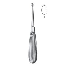 [RO-274-20] Volkmann Bone Curettes, 17cm, Fig. 00