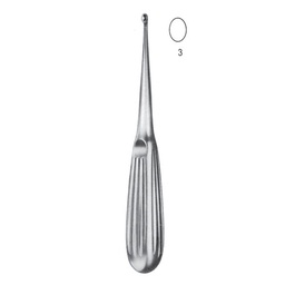 [RO-280-03] Spratt Bone Curettes, 16.5cm, Fig. 3