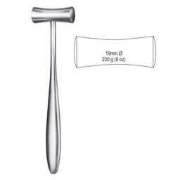 [RO-226-19] Lucae Mallets, 19cm, 19mm Ø, 230g (8 Oz)