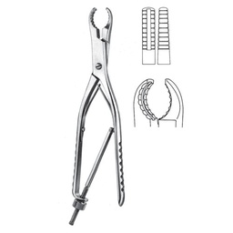 [RO-550-23] Ulrich Bone Holding Forceps, 23cm