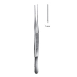 [RR-110-15] Debakey-Diethrich Atrauma Tissue Forceps 15cm, 1.0mm