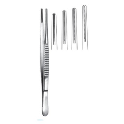 [RR-122-24] De Bakey Atrauma Tissue Forceps 24cm, 3.5mm