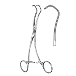 [RR-206-17] Derra Atrauma Cardiovascular Forceps, 17cm