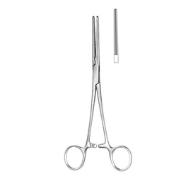 [RR-218-18] De Bakey-Pean Atrauma Hemostatic Forceps, Str, 18cm