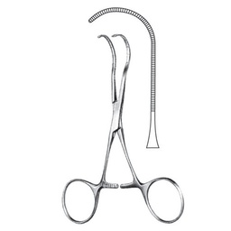 [RR-390-03] Castaneda Neonatal Pediatric Clamps, Delicate Pattern, 12.0cm