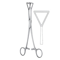 [RR-420-20] Lovelace Lung Grasping Forceps, Straight, 20.0cm