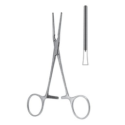 [RR-326-01] Cooley Atrauma Cardiovascular Forceps, Straight, 14.0cm