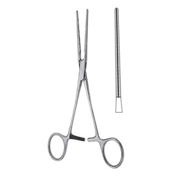 [RR-328-17] Cooley Atrauma Cardiovascular Forceps, Straight, 17.0cm