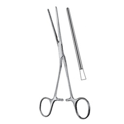 [RR-330-17] Cooley Atrauma Cardiovascular Forceps, Angled, 17.0cm