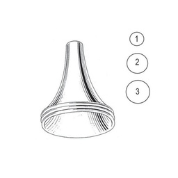 [RV-118-00] Pritchard Ear Specula, Set/3