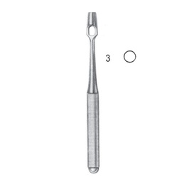 [RU-112-04] Keys Dermal Punch, 10.0cm, 4mm