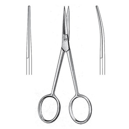 [RE-133-12] Gum Scissors, Cvd, 12cm