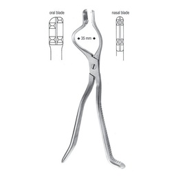 [RY-656-02] Wolfe (Right, Children) Disimpaction Forceps, 22.0cm