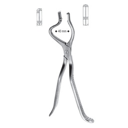 [RY-662-01] Original Tessier (Right, Children) Disimpaction Forceps, 22.0cm