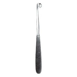 [RY-382-19] Obwegeser Mandibular Inferior Border Stripper, 19.0cm, 8mm, (Right,Sharp)