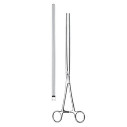 [RAA-198-33] Scudder Atrauma Intestinal And Stomach Clamps, Straight, 33cm